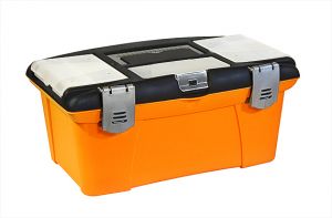 Ящик для инструментов 410мм  (16") Профи c морозостойким замком ПРАКТИК | Инструмент оптом TRESHOTKA.RU