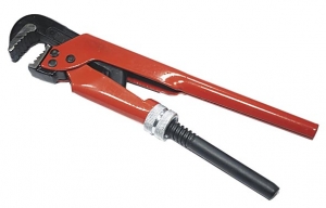 Ключ трубный разводной КТР-1 (1") ПРАКТИК | Инструмент оптом TRESHOTKA.RU