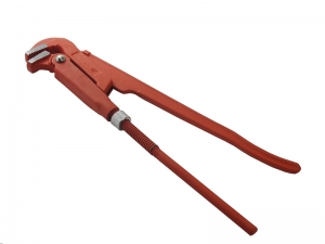 Ключ трубный S-образный 1,5" ПРАКТИК | Инструмент оптом TRESHOTKA.RU