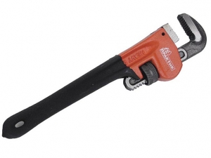 Ключ трубный стиллсона, изолированная ручка 600мм ПРАКТИК | Инструмент оптом TRESHOTKA.RU