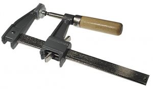 Струбцина столярная с пружинным фиксатором 1000х120мм ПРАКТИК | Инструмент оптом TRESHOTKA.RU