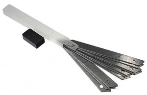 Ломающиеся лезвия 9мм ПРАКТИК | Инструмент оптом TRESHOTKA.RU