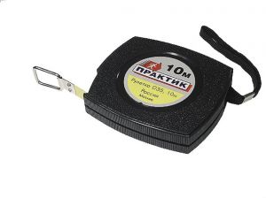 Рулетка 20м (D35)  ПРАКТИК | Инструмент оптом TRESHOTKA.RU