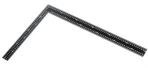 Угольник столярный черный 400х600мм  ПРАКТИК | Инструмент оптом TRESHOTKA.RU