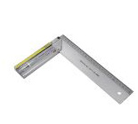 Угольник столярный алюминиевый 400мм  ПРАКТИК