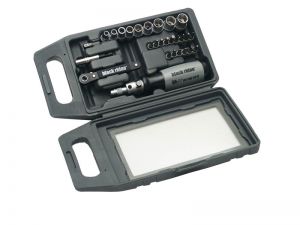 Отвертка реверсивная с насадками, 28 предметов BLACK HORN | Инструмент оптом TRESHOTKA.RU