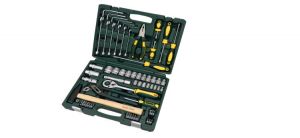 Набор головок 1/2" и 1/4", 66 предметов BLACK HORN | Инструмент оптом TRESHOTKA.RU