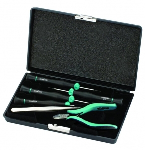 Набор отверток и губцевых для точной механики, 6 предметов WHIRLPOWER | Инструмент оптом TRESHOTKA.RU