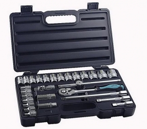 Набор головок 1/2", 28 предметов WHIRLPOWER | Инструмент оптом TRESHOTKA.RU