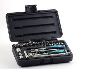 Набор двенадцатигранных головок 1/4", 20 предметов WHIRLPOWER | Инструмент оптом TRESHOTKA.RU